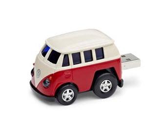  211087620A645  флешка volkswagen t1 bulli usb 8 гб цвет красный (фото 2)