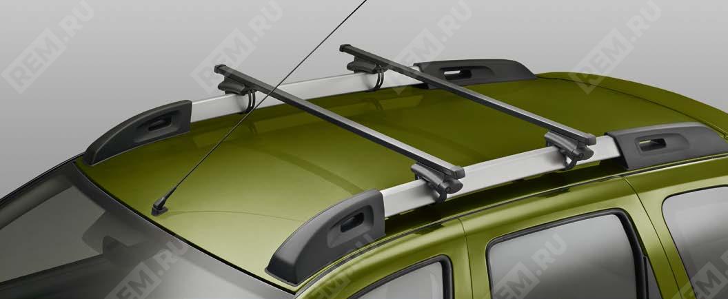  8201407085  багажные поперечины на крышу с рейлингами, сталь (фото 2)