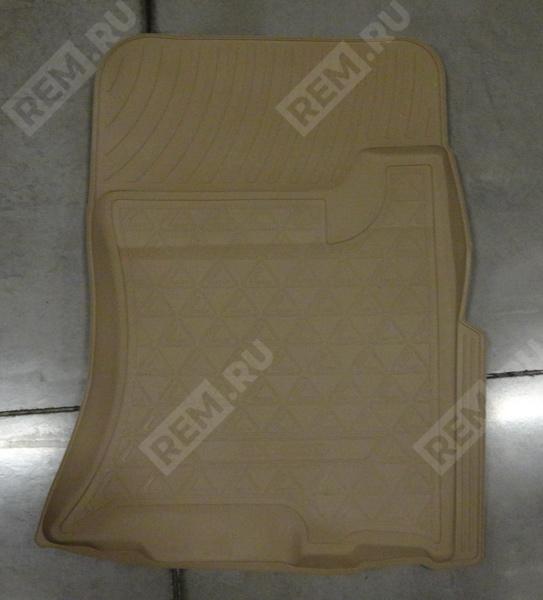  KFMNPL4755BG  комплект резиновых ковров салона с бортом, бежевые (5 мест) (фото 2)