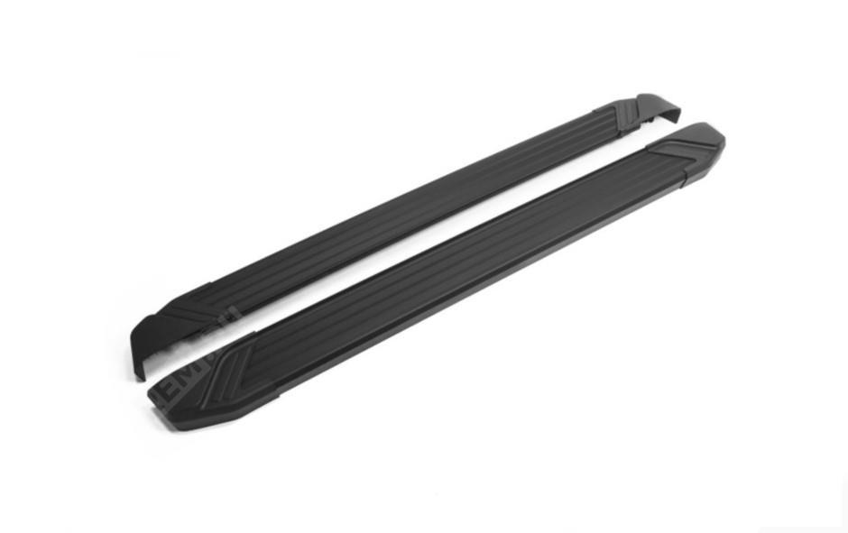  7711821479  подножки алюминиевые, черные (фото 1)