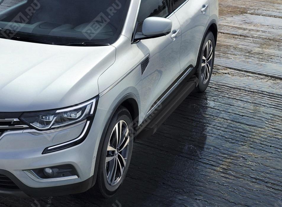  7711821479  подножки алюминиевые, черные (фото 2)