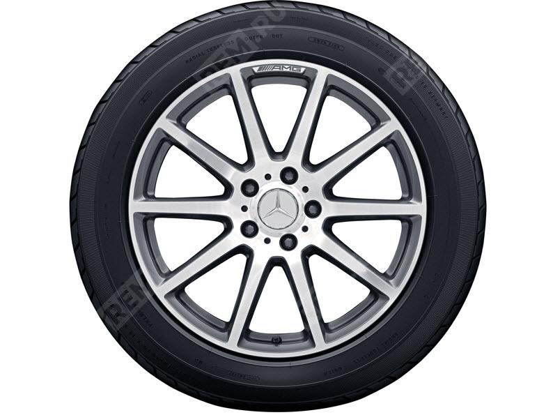  Q44014371448E  колесо в сборе 20" amg, nokian hakkapeliitta 9 suv, rdk, левое (63) (фото 1)