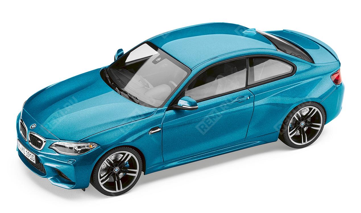 80432454833 Купить Модель автомобиля BMW M2, Long Beach Blue, 1:18 - купить  в интернет-магазине REM.RU