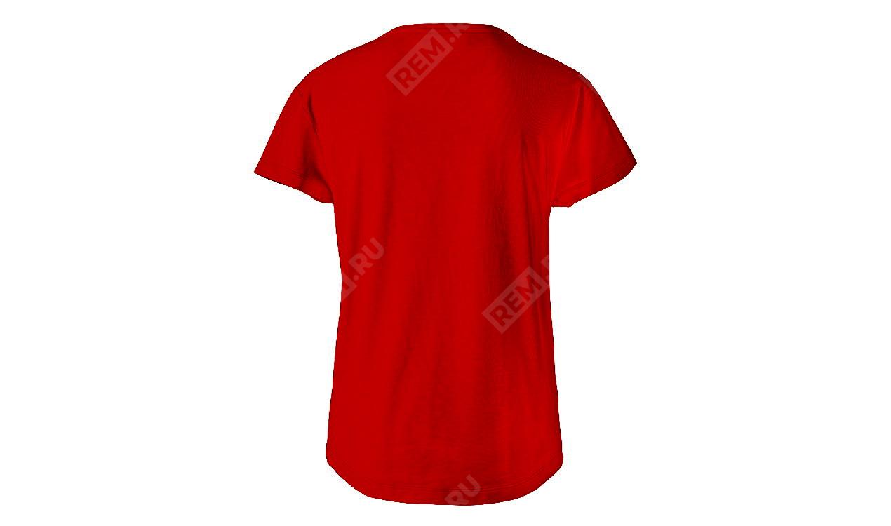  80142454905  женская футболка mini wordmark, коралловая, размер s (фото 2)