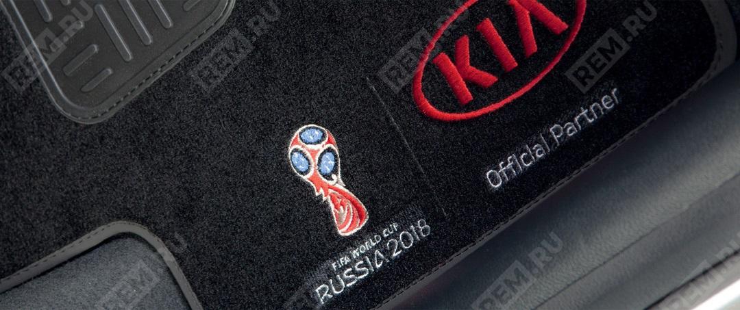  R8140F1001WC  комплект текстильных ковров салона fifa world cup russia 2018 (фото 1)