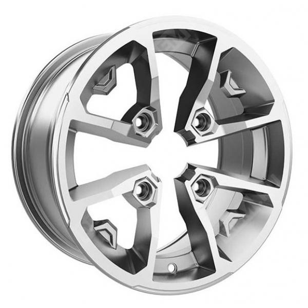 - Высококачественный литой алюминиевый диск серебристого цвета с прозрачным...