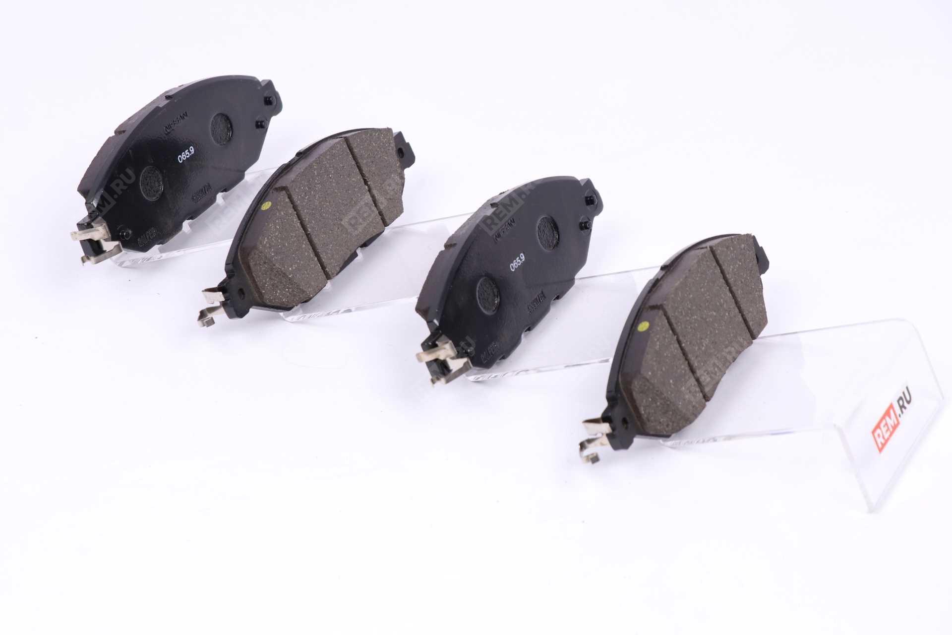 Колодки тормозные передние Infiniti, Nissan  D10603JA0B  колодки тормозные передние (фото 4)