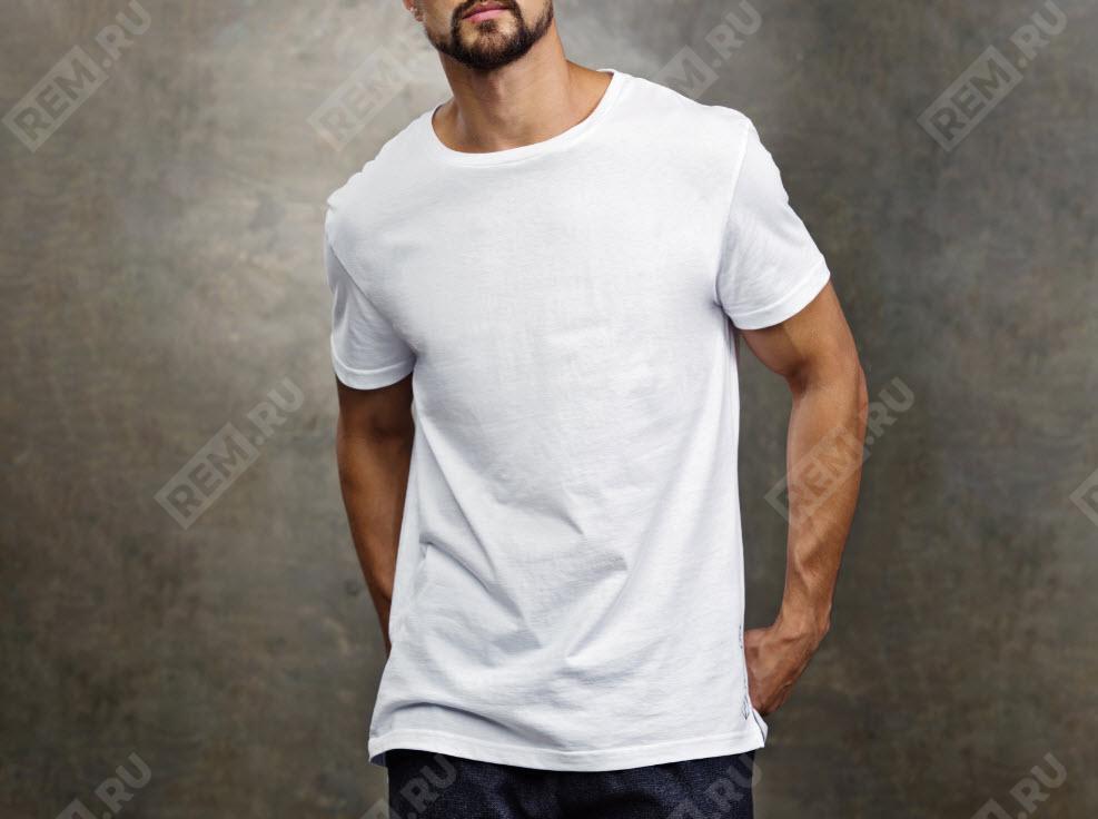  830077TSMWLA  футболка мужская белая, размер l (фото 1)