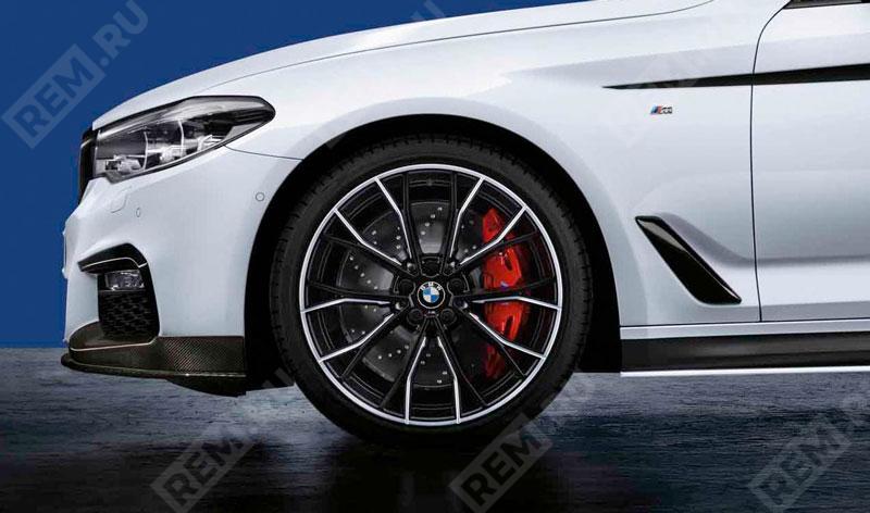  36115A19D97  комплект летних колес в сборе r20, 669m black matt, goodyear eagle f1 asymmetric 3 runflat, rdci (фото 1)