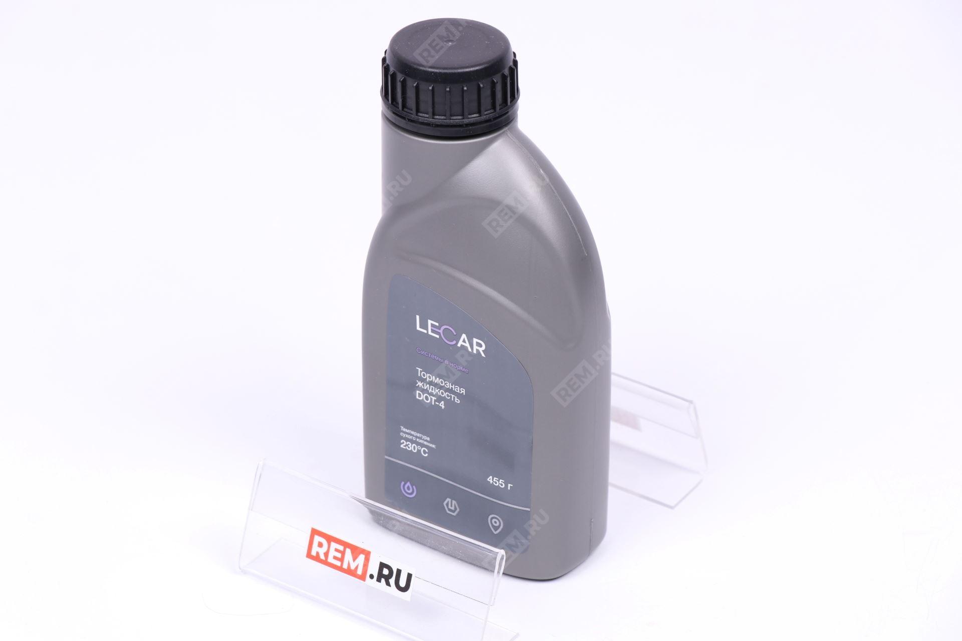  LECAR000011410 жидкость тормозная lecar dot-4, 0.45л