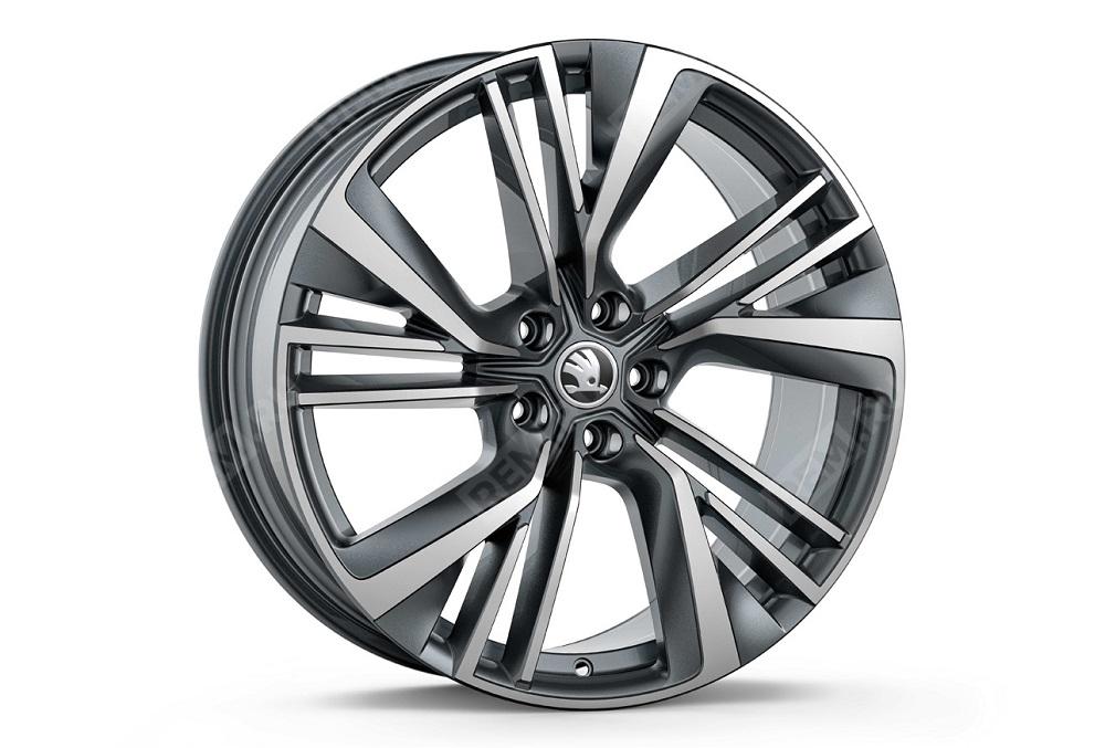 565071490FHA7 Купить Диск литой 20" Ignite Anthracite (только для 5-местн.) Skoda - купить в интернет-магазине REM.RU