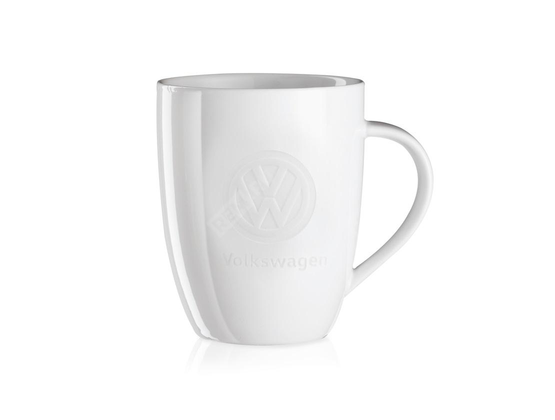  000069601E  чашка белая логотип vw гравировка (фото 1)