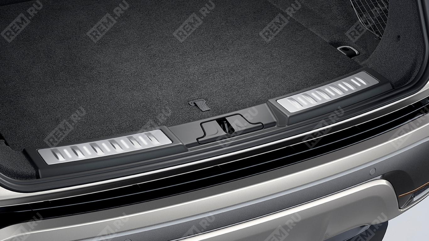Kia sportage 2016 накладка на задний бампер нержавейка. накладка порога багажника kia sportage v. накладки в багажник рено дастер 2021. накладка на порожек багажника рено сандеро степвей 2. Renault duster накладка багажника.