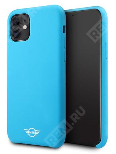  J5200000263  чехол mini для iphone 11 blue (фото 1)