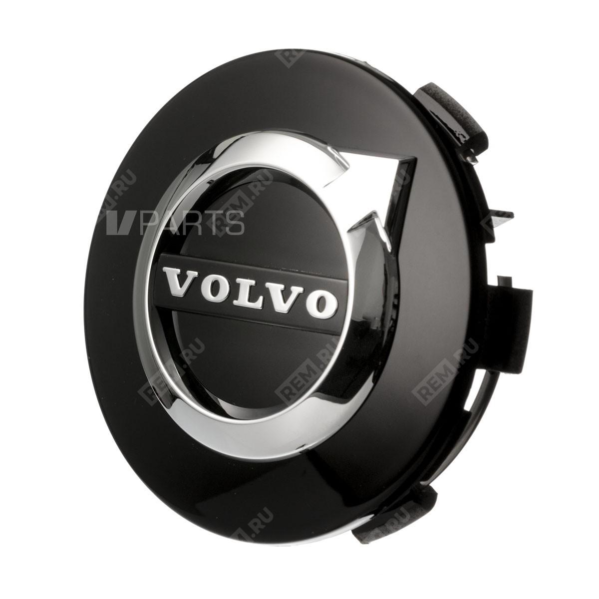 Колпачок литого диска черный Volvo 32243631 колпачок литого диска черный (фото 1)