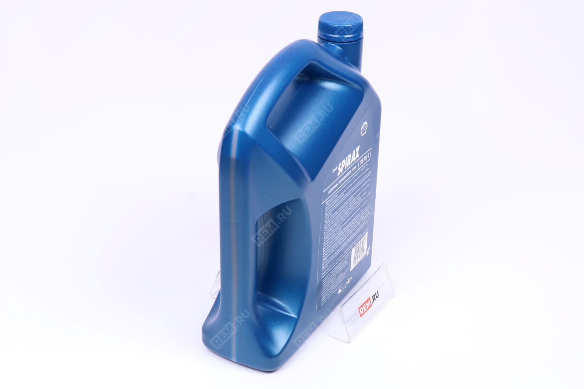  550047194  масло трансмиссионное shell spirax s5 atf x, 4л (фото 2)
