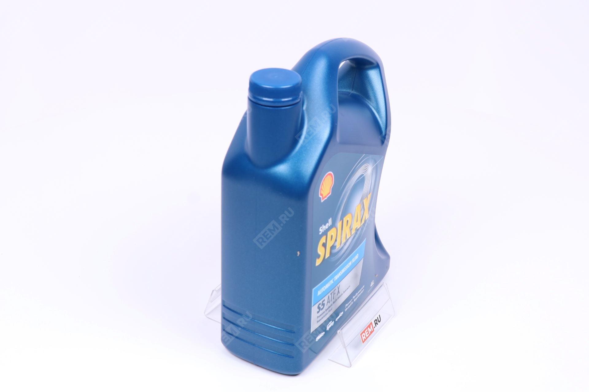  550047194  масло трансмиссионное shell spirax s5 atf x, 4л (фото 4)