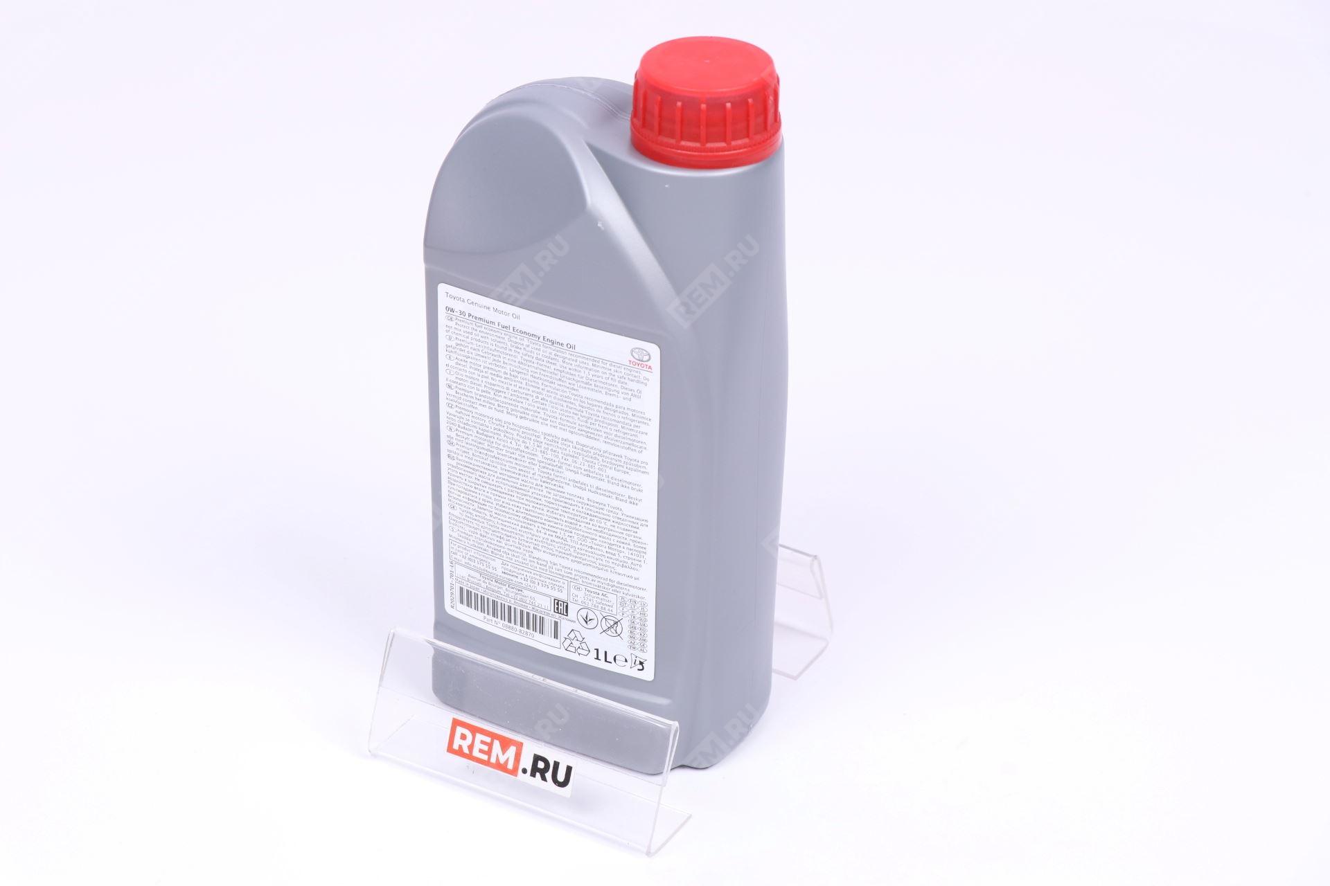  0888082870  масло моторное toyota 0w-30 pfe, 1л (фото 3)