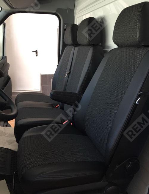  B6909881607  комплект чехлов стандартного видительского и пассажирского сиденья (фото 2)