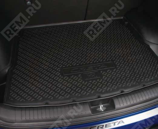  R8570M0001  ковер в багажник полиуретановый с бортом (фото 1)