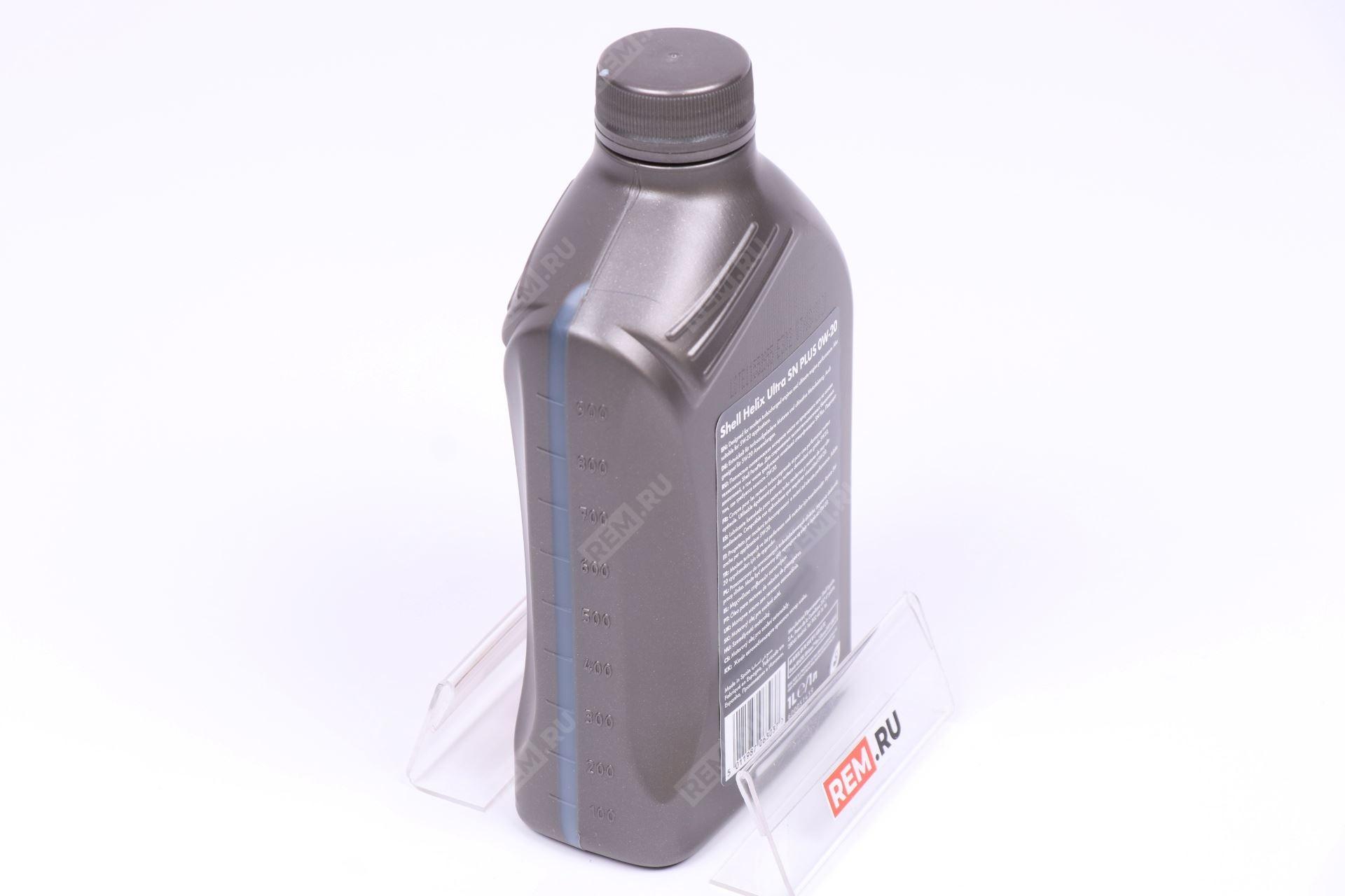  550052651T  масло моторное shell helix ultra sn plus 0w-20, 1л (фото 2)