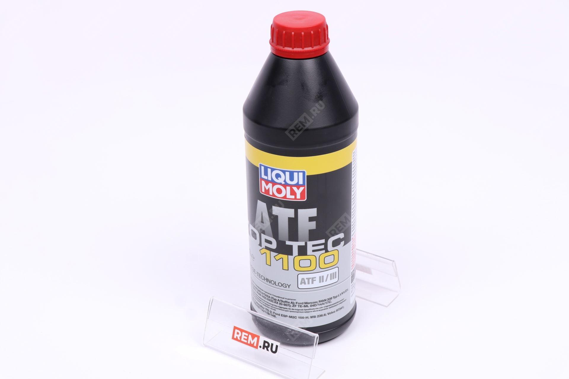  7626  масло трансмиссионное liqui moly top tec atf 1100, 1л (фото 1)