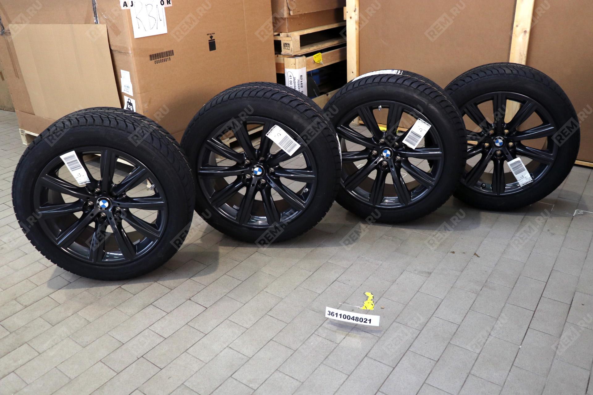  36110048021  колесо в сборе 18" v-spoke 684 grey, goodyear ultragrip 8 performance runflat, rdci (фото 6)