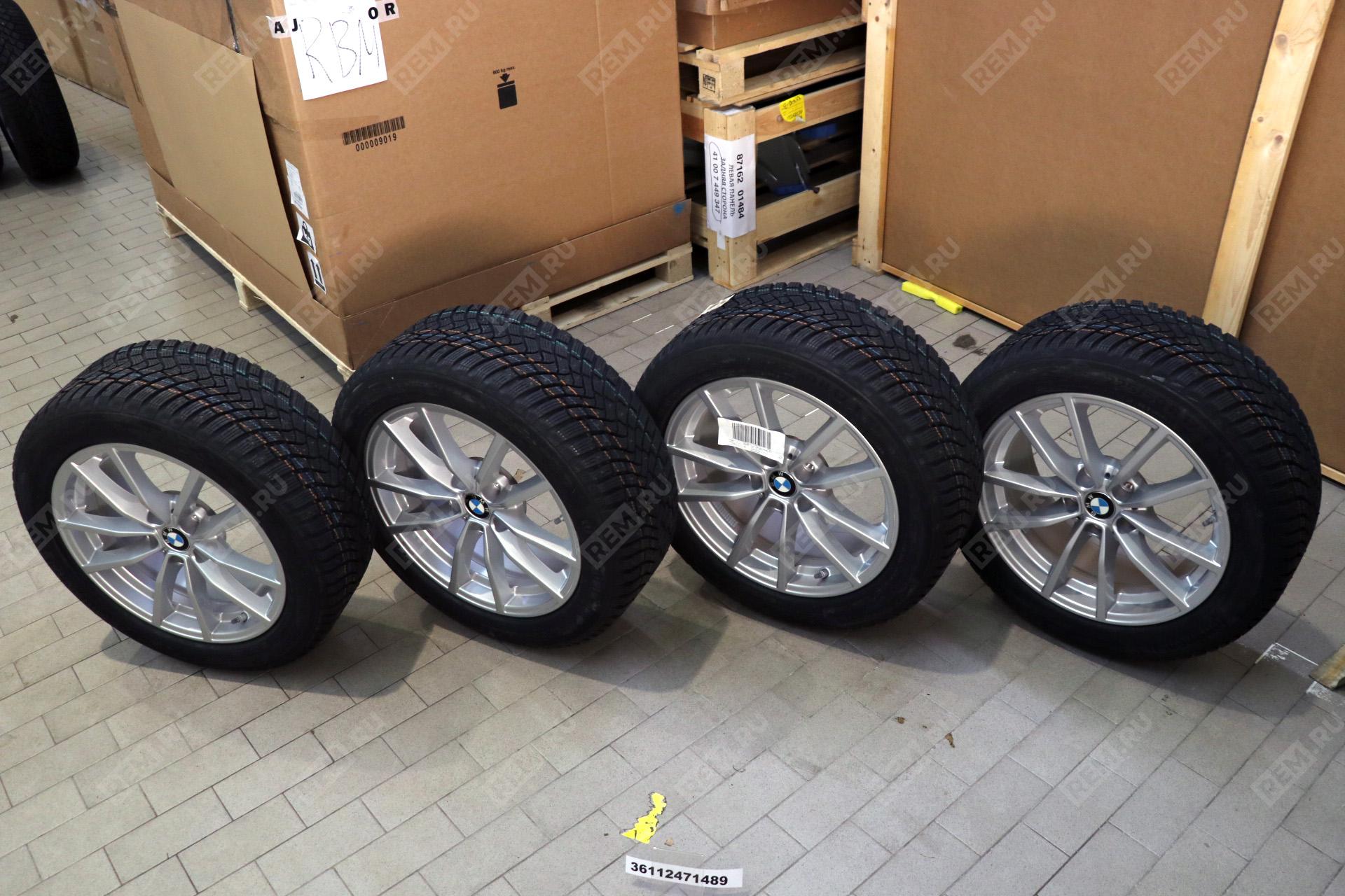  36112471489  колесо в сборе 17" v-spoke 778, continental ice contact 3, rdci (фото 5)