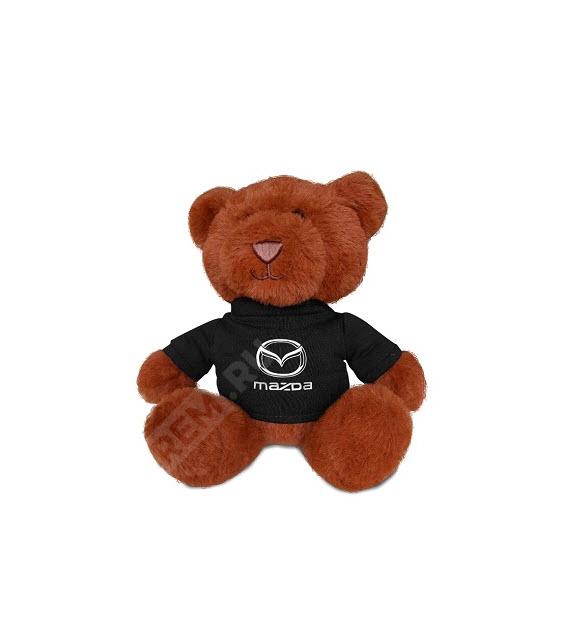  8300771721  мягкая игрушка бурый медведь в черной футболке (фото 1)