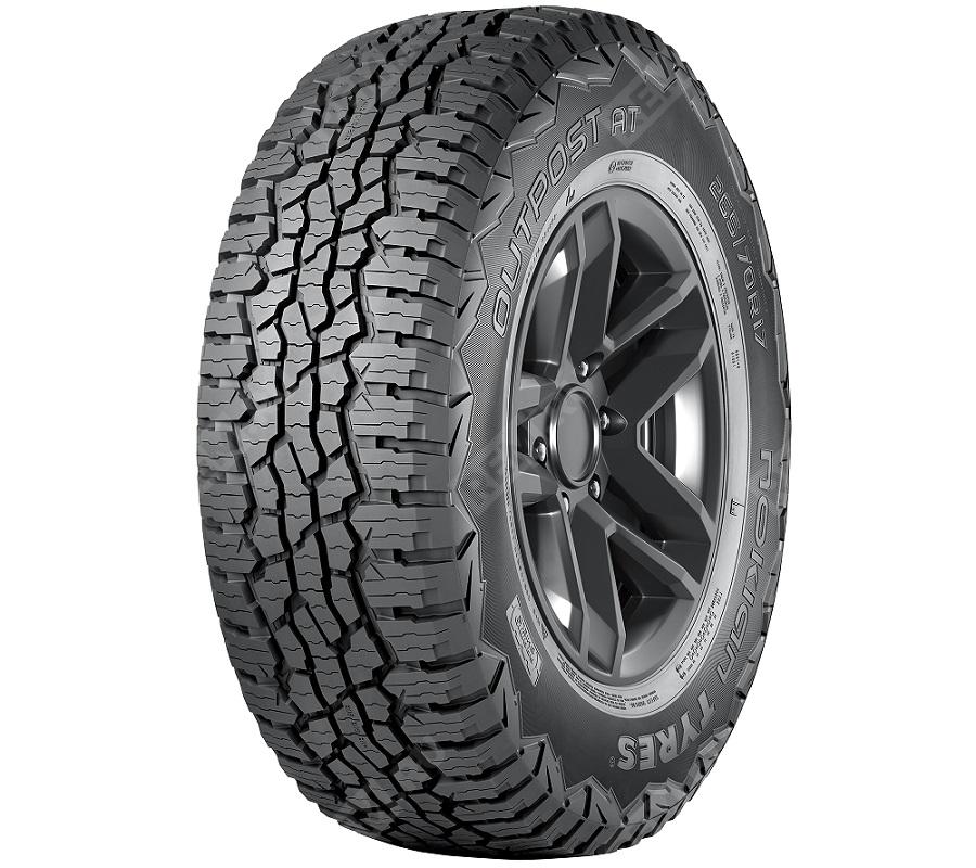  T431901  автошина летняя, nokian tyres outpost at, 265/65r17 112t (фото 1)